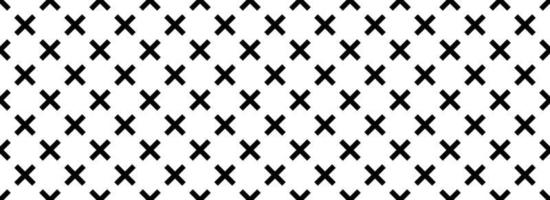 black white multiplication seamless pattern vector