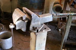 Work and working machines and tools in Israel. photo