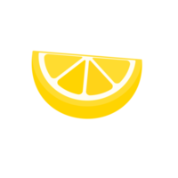 verzuren geel citroenen. hoog vitamine citroenen zijn besnoeiing in plakjes voor zomer limonade. png