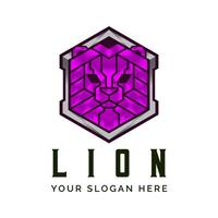 Lion Logo Icon Symbol design vector illustration template