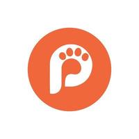 Pawtocol UPI icon isolated on white background. vector