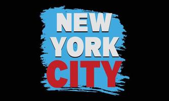 New York City vector and illustration colorful T-shirt design, New York City Design.