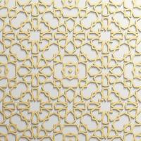 Seamless islamic pattern 3d . Traditional Arabic design element. vector