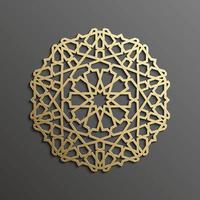 Ramadan kareem vector . Eid mubarak ramadan background. Design of Ramadan lantern . Islamic pattern vector EPS 10.