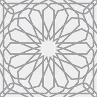 Islamic pattern . Seamless arabic geometric pattern, east ornament, indian ornament, persian motif, 3D. Endless texture can be used for wallpaper, pattern fills, web page background . vector