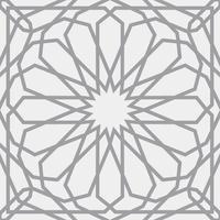 Islamic pattern . Seamless arabic geometric pattern, east ornament, indian ornament, persian motif, 3D. Endless texture can be used for wallpaper, pattern fills, web page background . vector