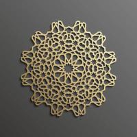 Ramadan kareem vector . Eid mubarak ramadan background. Design of Ramadan lantern . Islamic pattern vector EPS 10.