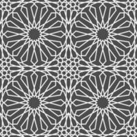 patrón islámico. patrón geométrico árabe sin fisuras, ornamento oriental, ornamento indio, motivo persa, 3d. la textura sin fin se puede utilizar para papel tapiz, rellenos de patrón, fondo de página web. vector