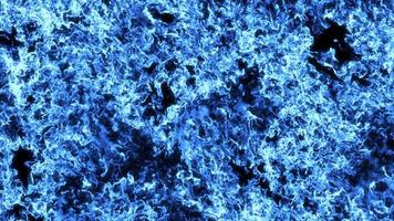 Fire and Ice Concept Design with spark. 3d illustration. photo