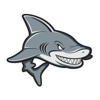 Shark Cartoon Illustration vector