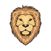 Lion Face Vector Illustration