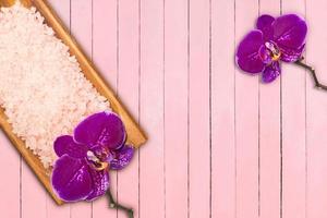 Pink boards. Summer, spring background. Romantic background for Valentine's, Women's, Mother's Day, Birthday. Copy space photo