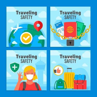 Travel safety tips Royalty Free Vector Image - VectorStock
