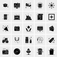 25 Universal Business Icons Vector Creative Icon Illustration to use in web and Mobile Related project