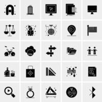 25 Universal Business Icons Vector Creative Icon Illustration to use in web and Mobile Related project