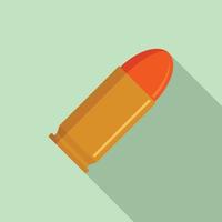 Bullet icon, flat style vector