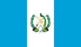 imagen de la bandera de guatemala vector