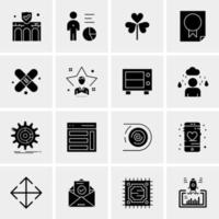 16 Universal Business Icons Vector Creative Icon Illustration to use in web and Mobile Related project