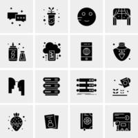 16 Universal Business Icons Vector Creative Icon Illustration to use in web and Mobile Related project