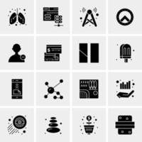 16 Universal Business Icons Vector Creative Icon Illustration to use in web and Mobile Related project