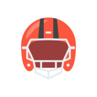 A rugby helmet to protect American football players. png