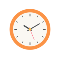 The round clock face shows the scheduled time. png