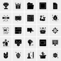 25 Universal Business Icons Vector Creative Icon Illustration to use in web and Mobile Related project