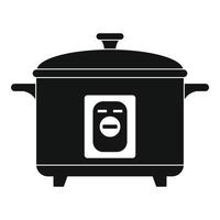 Multivariate icon, simple style vector