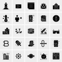 25 Universal Business Icons Vector Creative Icon Illustration to use in web and Mobile Related project