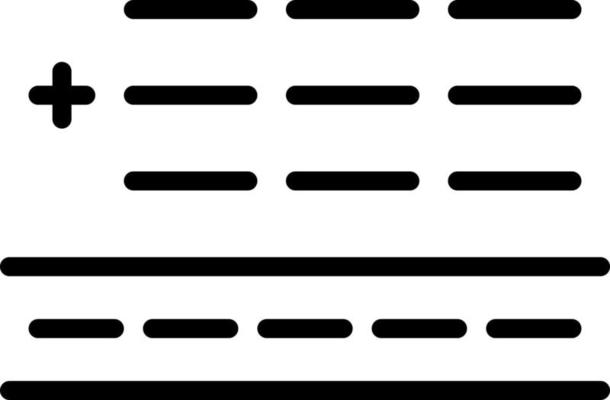 line icon for total