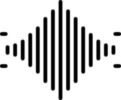 line icon for frequency vector