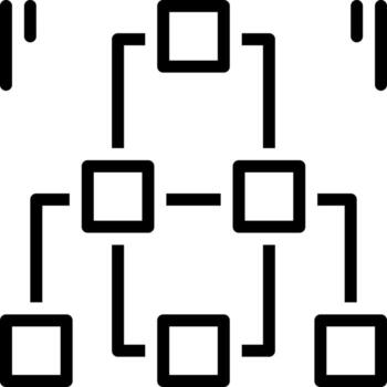 icono de línea para marco vector