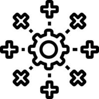 line icon for system vector