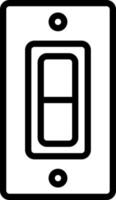 line icon for switch vector