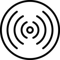line icon for point vector