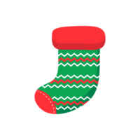 calcetines de navidad. Calcetines rojos y verdes con varios estampados para decoración navideña. png