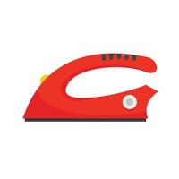 Modern iron icon, flat style vector