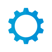 Gear wheel icon. Machine gear for setting Ideas to drive business forward through innovation. png