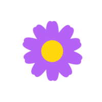 bloeiend bloem silhouet. gemakkelijk bloemen voor een mooi decoratie png