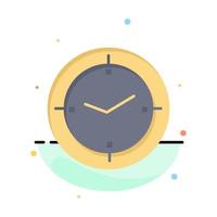 Time Timer Compass Machine Abstract Flat Color Icon Template vector