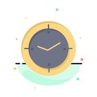 Time Timer Compass Machine Abstract Flat Color Icon Template vector