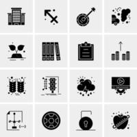 16 Universal Business Icons Vector Creative Icon Illustration to use in web and Mobile Related project