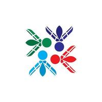 Community, network and social icon vector