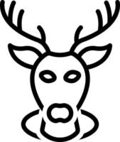 line icon for buck vector