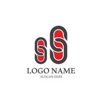 Business corporate S letter logo design vector