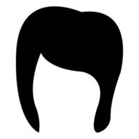 vector de ilustración de icono de cabello