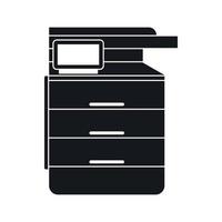 Multipurpose device, fax, copier and scanner icon vector