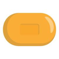 Soap icon, flat style vector