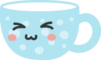 personnage de dessin animé de tasse de thé png