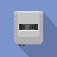 Panel equipment icon, flat style vector